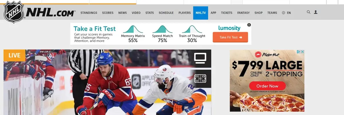 affiliate marketing examples nhl