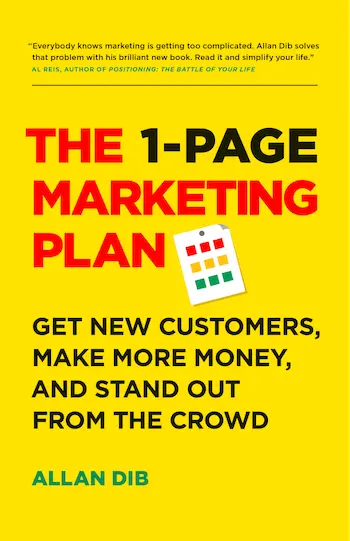 best marketing books 1 page marketing plan