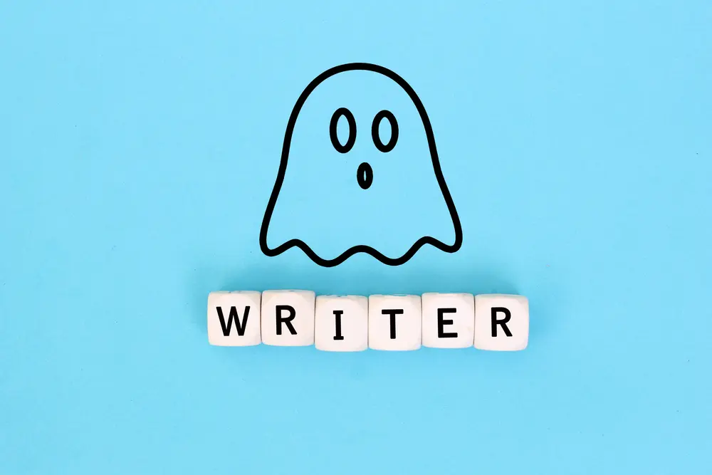 ghostwriting illustration