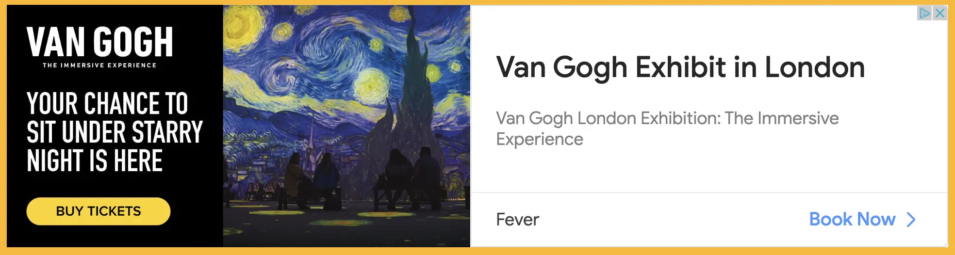 google display ads van gogh