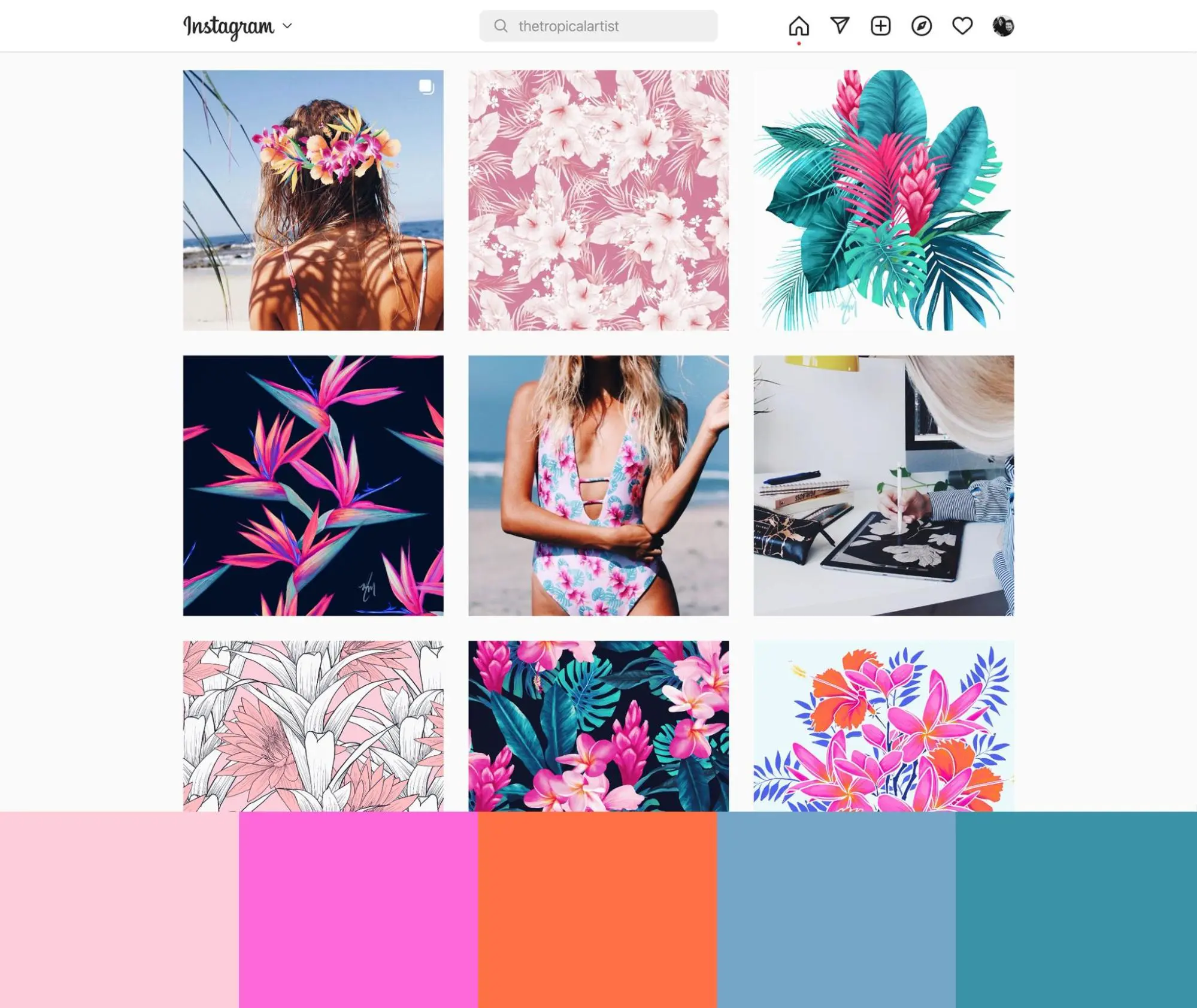 instagram chintz