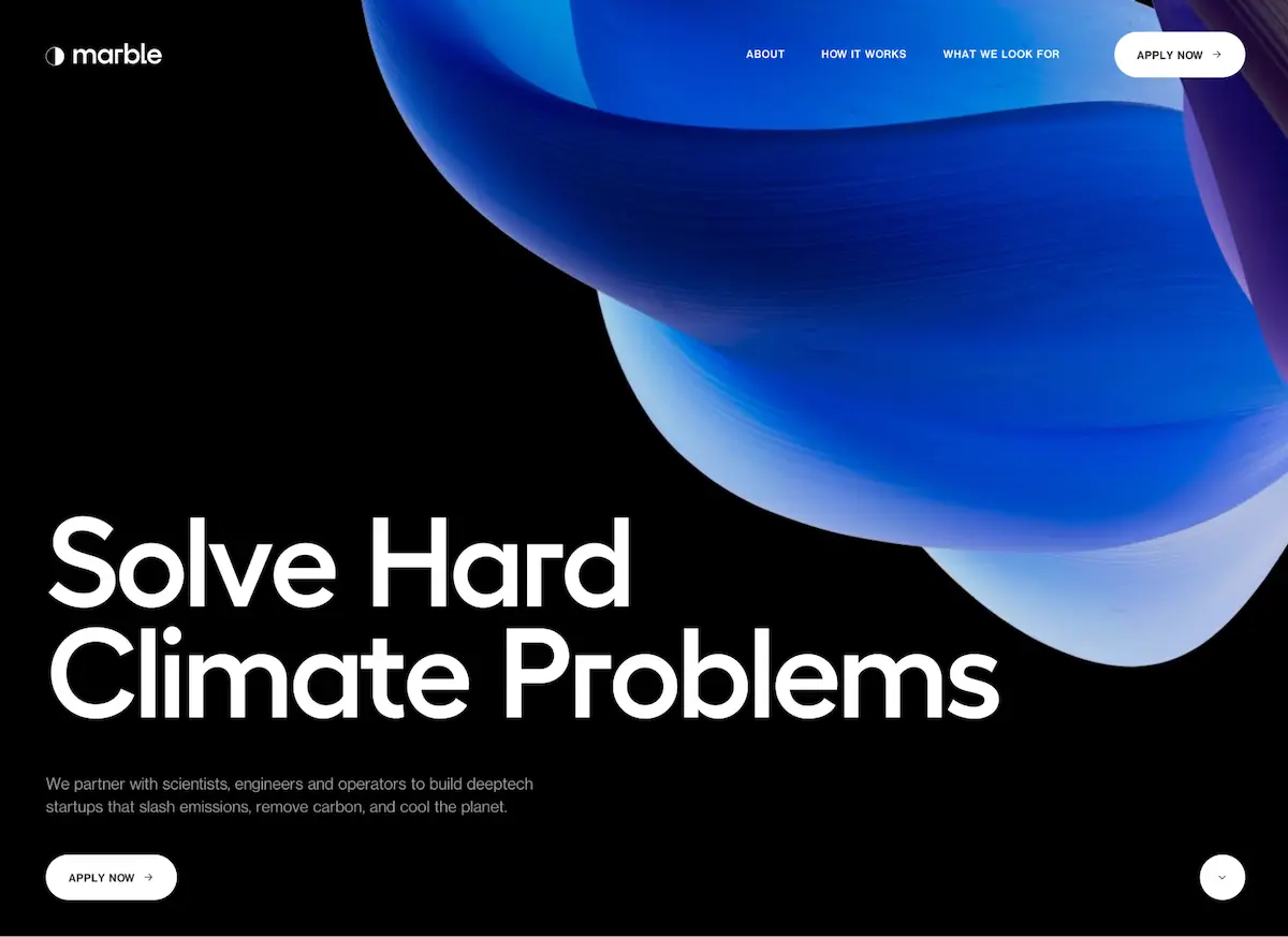 minimalism graphic design website example